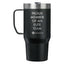 Stanley Everyday Suburban Travel Mug with Handle, 24 oz - Black - Front