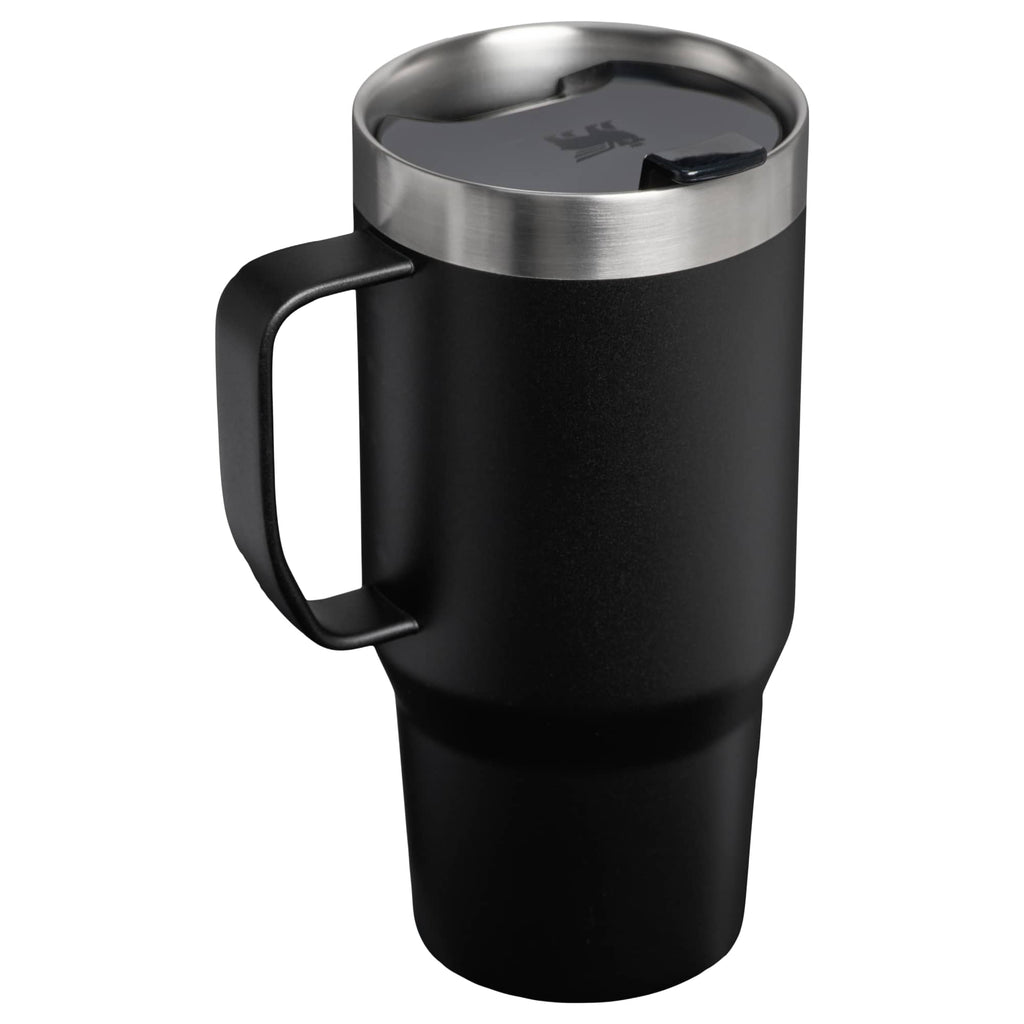 Stanley Everyday Suburban Travel Mug with Handle, 24 oz - Black - Right Angle
