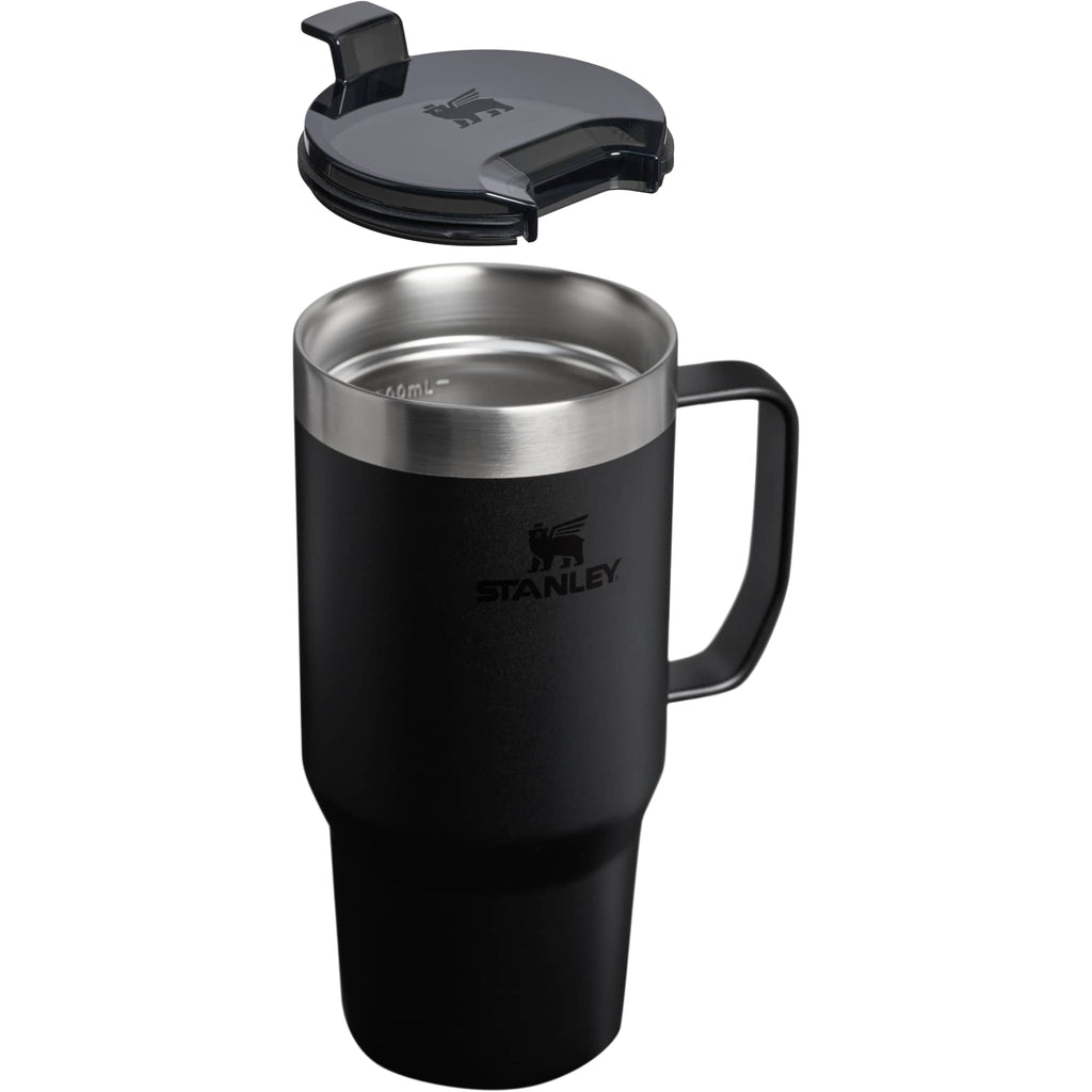 Stanley Everyday Suburban Travel Mug with Handle, 24 oz Laser Engraving - Black - Detail 2