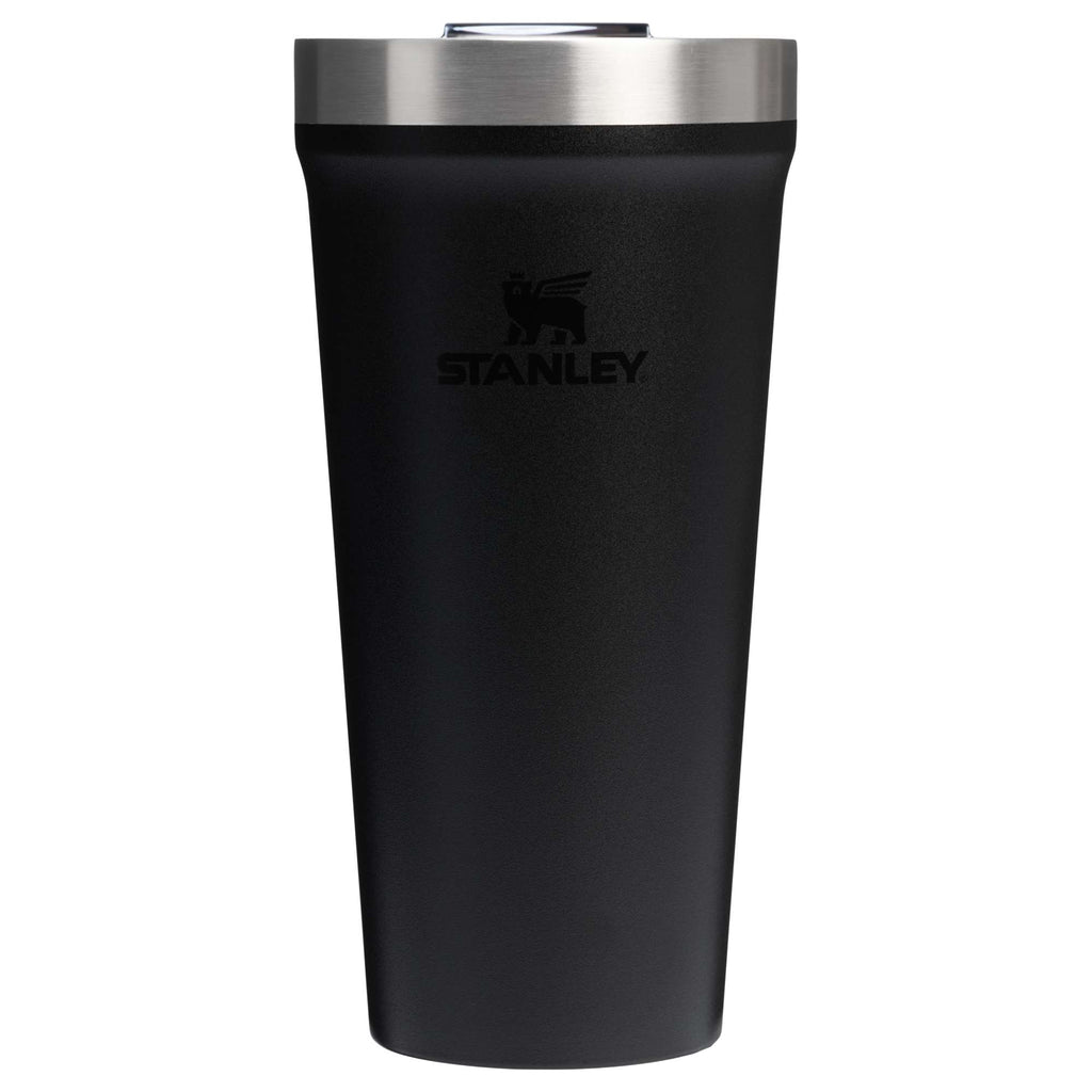 Stanley Everyday Tumbler with Slider Lid, 20 oz Laser Engraving - Black - Back