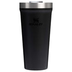Stanley Everyday Tumbler with Slider Lid, 20 oz Laser Engraving - Black - Back