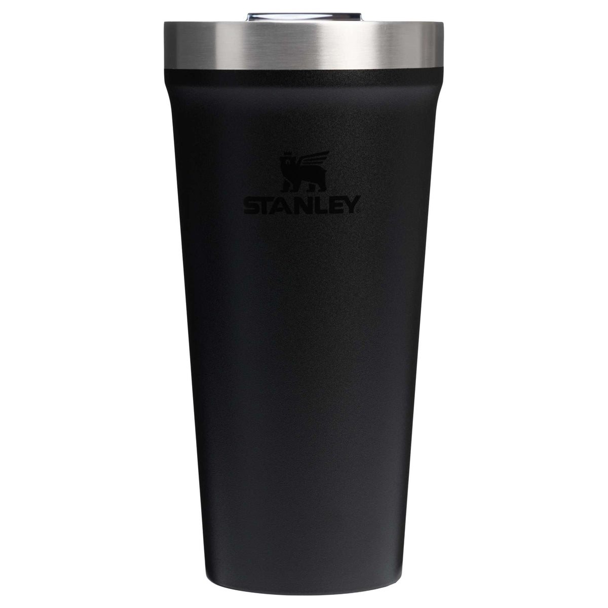 Stanley Everyday Tumbler with Slider Lid, 20 oz Laser Engraving - Black - Back