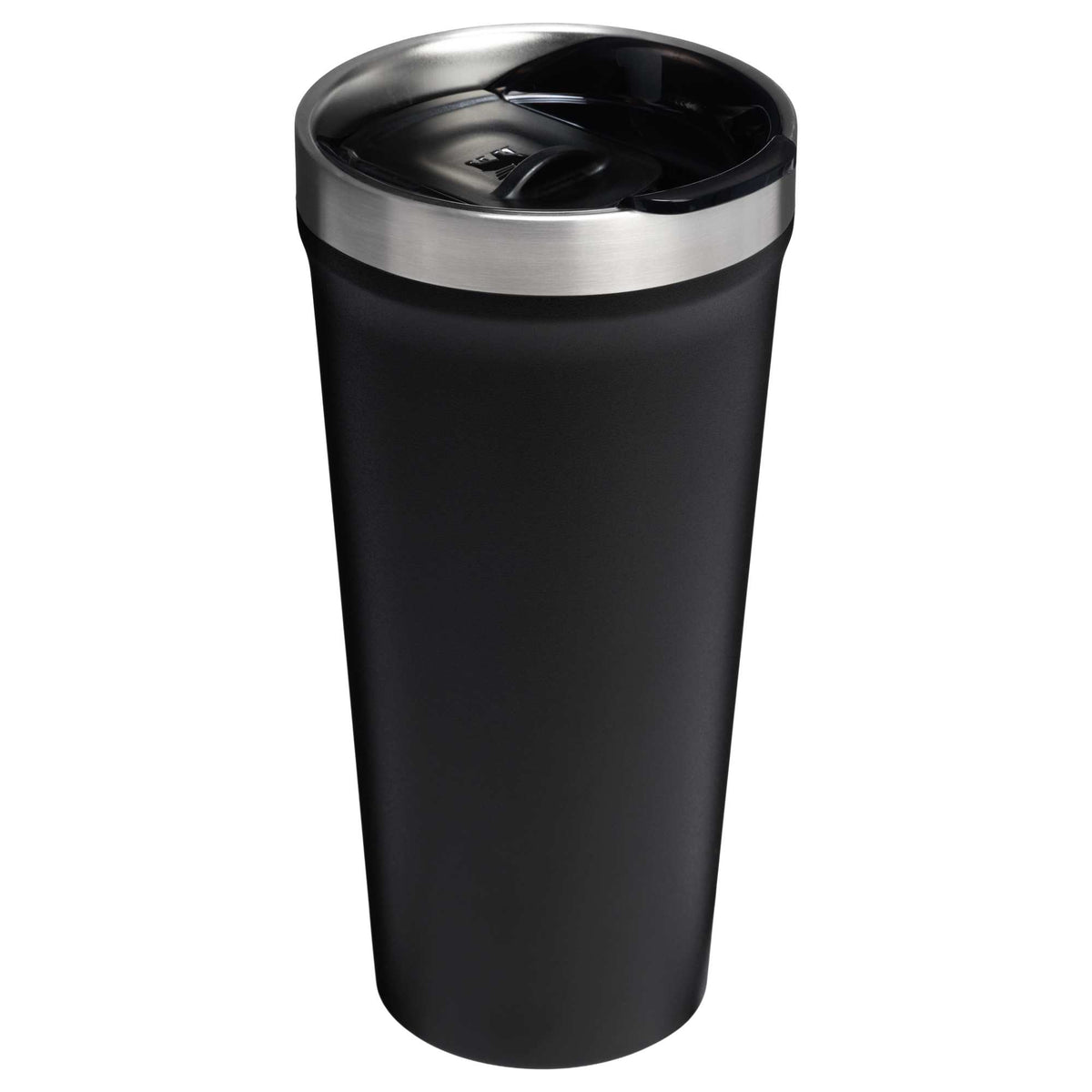 Stanley Everyday Tumbler with Slider Lid, 20 oz Laser Engraving - Black - Detail