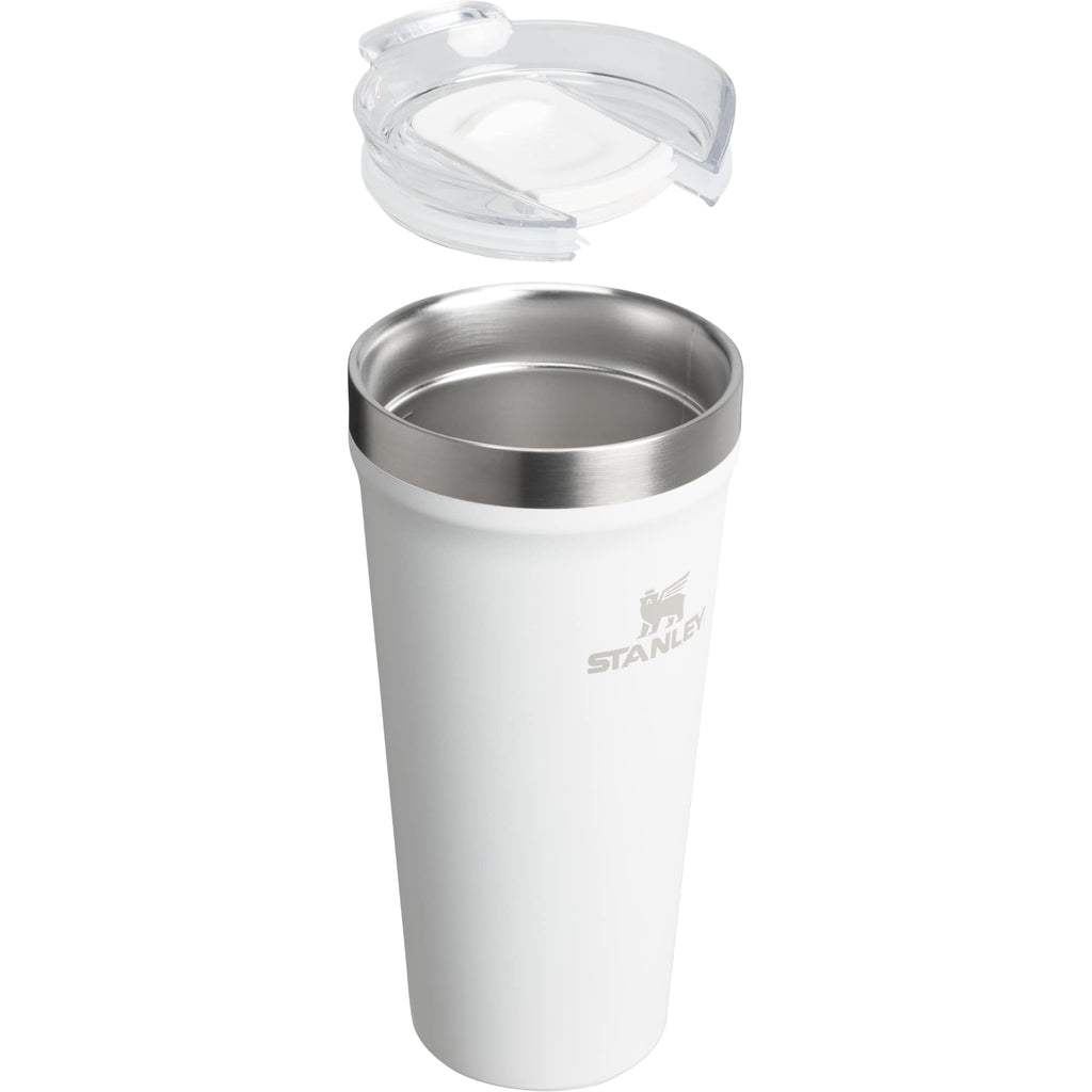 Stanley Everyday Tumbler with Slider Lid, 20 oz Laser Engraving - Frost - Right Angle Detail 2