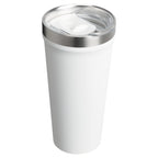 Stanley Everyday Tumbler with Slider Lid, 20 oz Laser Engraving - Frost - Right Angle
