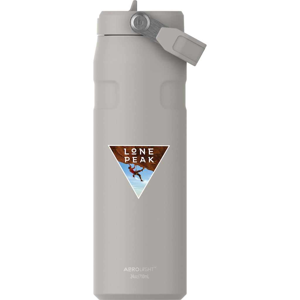 Stanley IceFlow AeroLight Flip Straw Bottle, 24 oz - ASH - Front