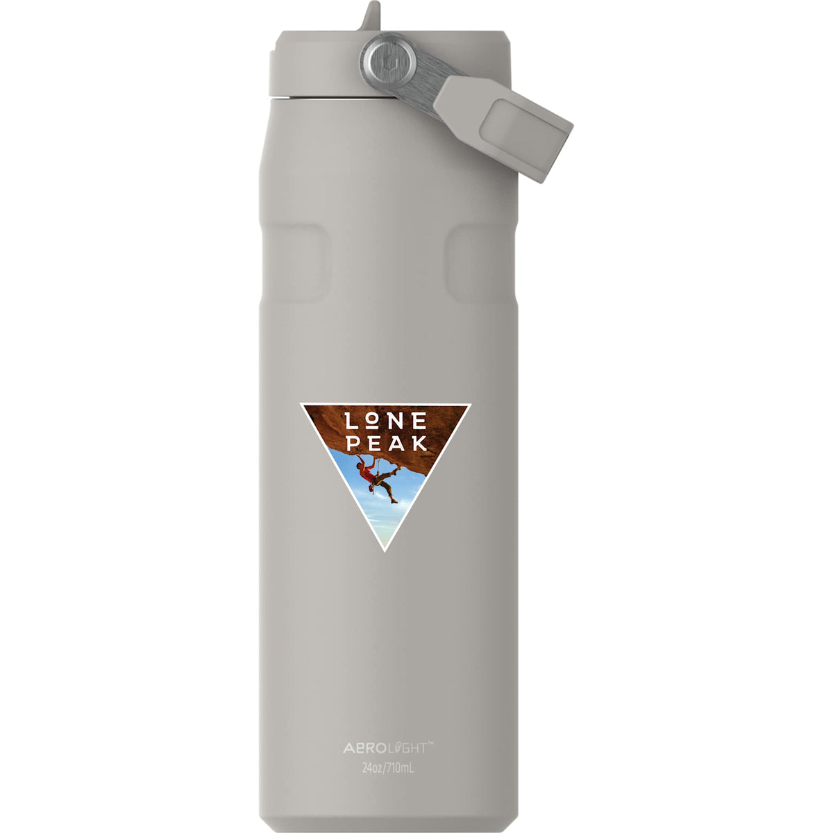 Stanley IceFlow AeroLight Flip Straw Bottle, 24 oz - ASH - Front