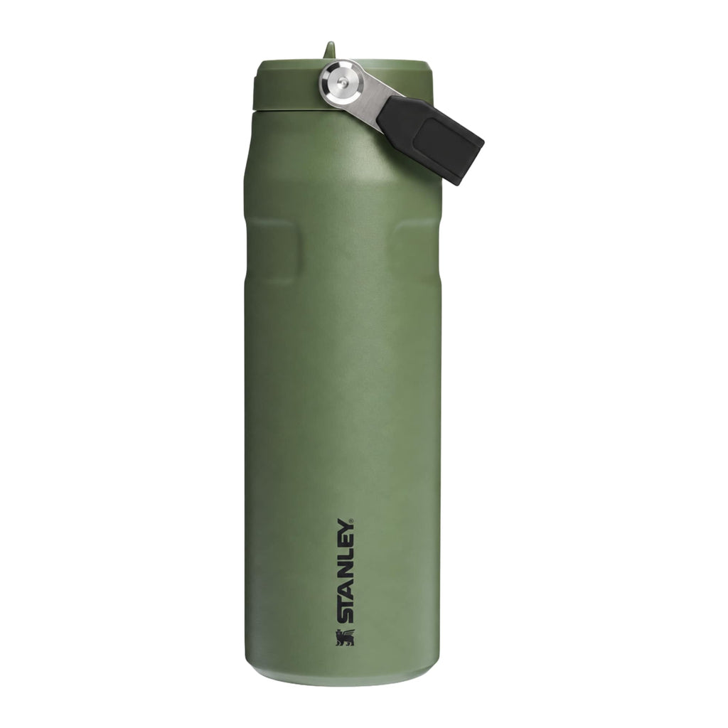 Stanley IceFlow AeroLight Flip Straw Bottle, 24 oz - Dried Pine - Back