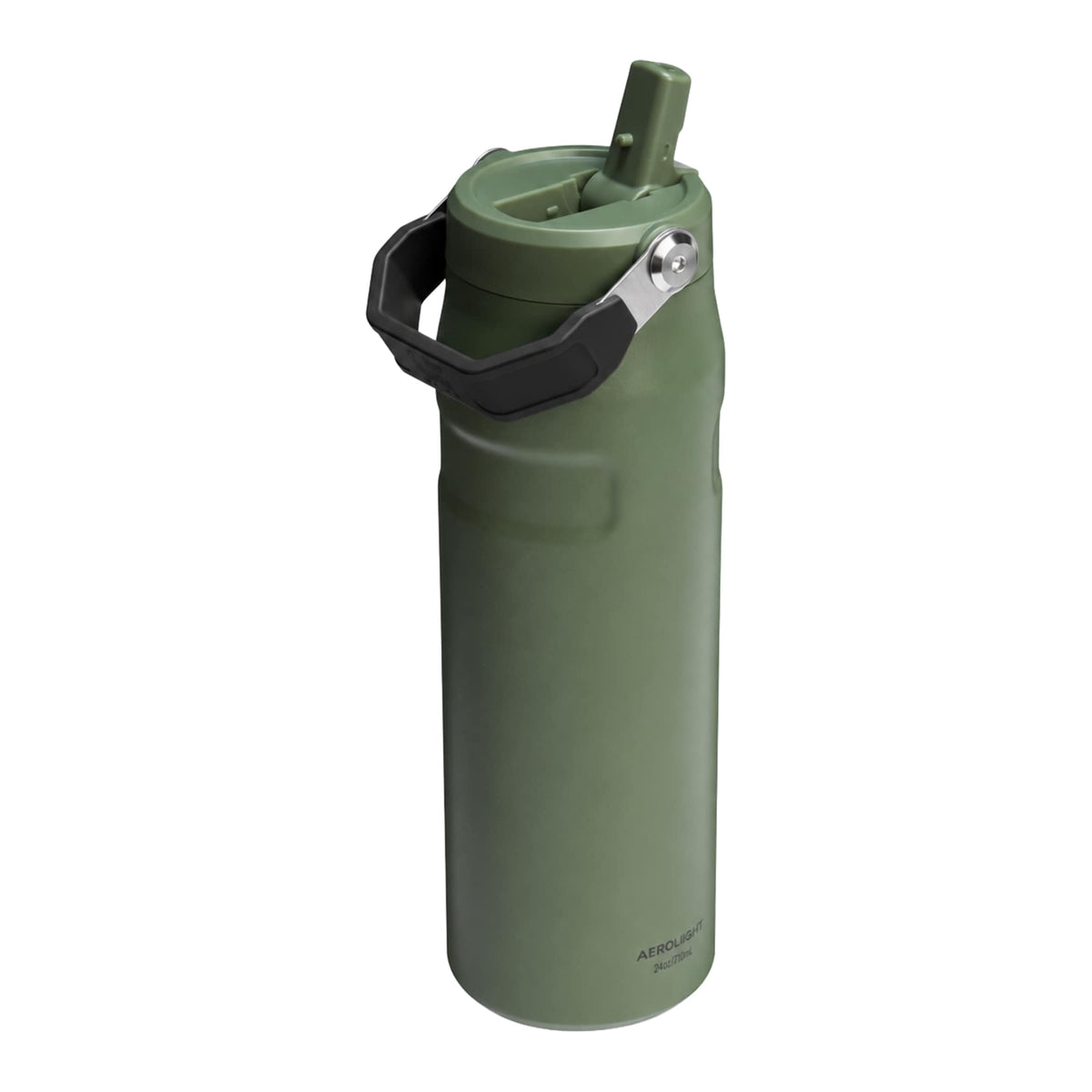 Stanley IceFlow AeroLight Flip Straw Bottle, 24 oz - Dried Pine - Right Angle