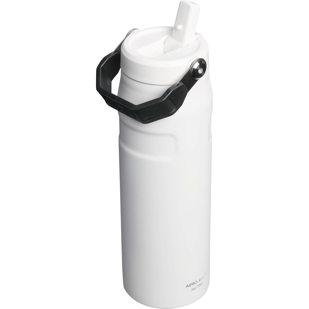 Stanley IceFlow AeroLight Flip Straw Bottle, 24 oz Laser Engraving - Chalk - Right Angle