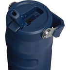 Stanley IceFlow AeroLight Flip Straw Bottle, 24 oz Laser Engraving - Navy - Photo 3