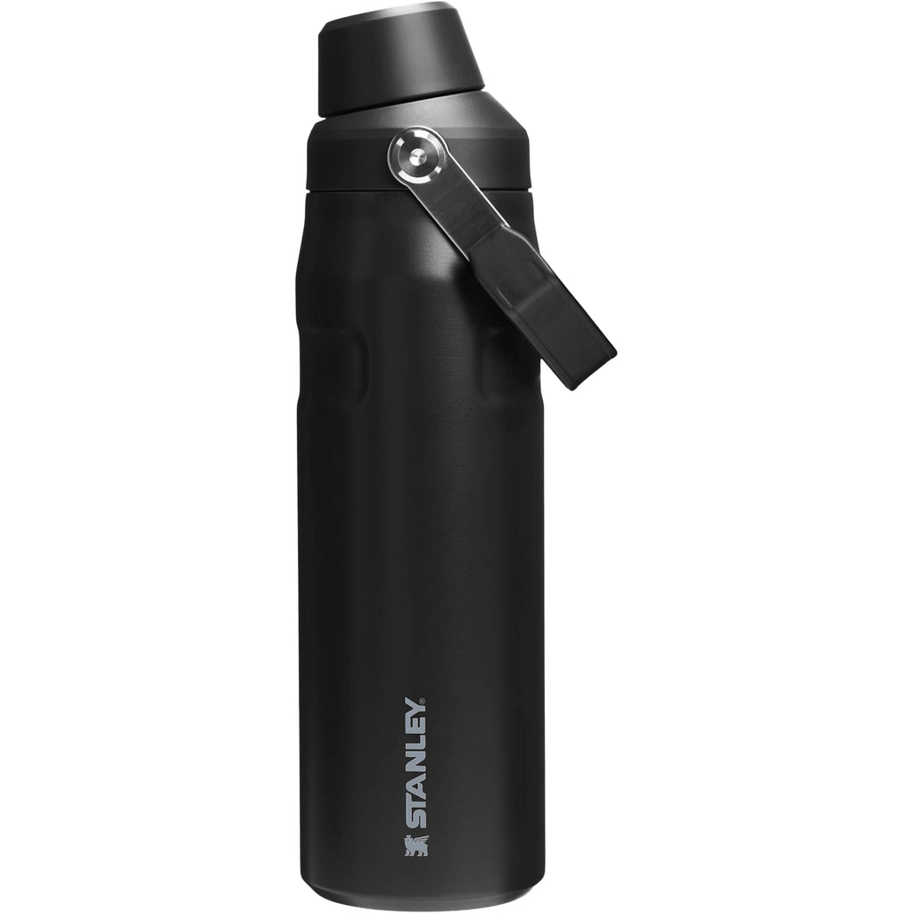Stanley IceFlow Fast Flow Water Bottle, 24 oz Laser Engraving - Black - Back