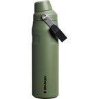 Stanley IceFlow Fast Flow Water Bottle, 24 oz Laser Engraving - Dried Pine - Back