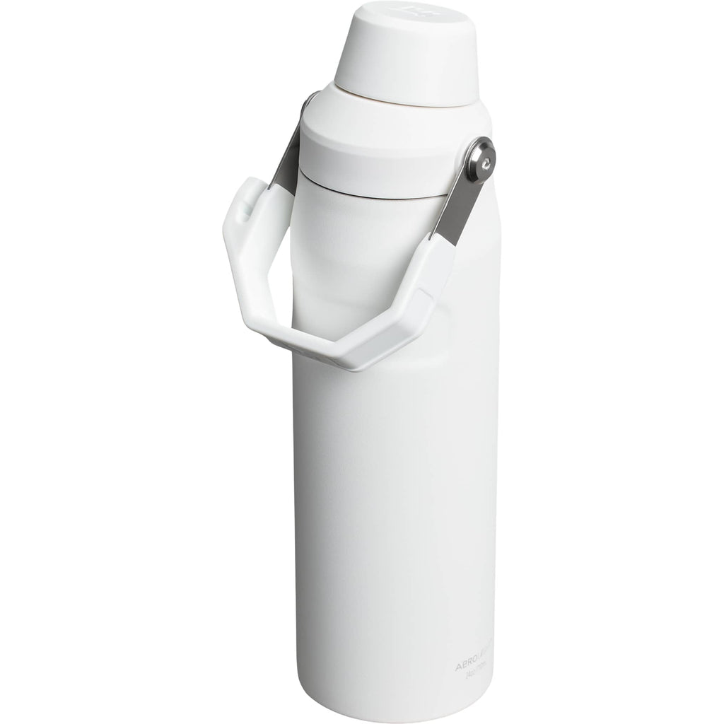 Stanley IceFlow Fast Flow Water Bottle, 24 oz Laser Engraving - Frost - Right Angle