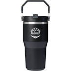 Stanley IceFlow Flip Straw Tumbler, 20 oz - Black - Front