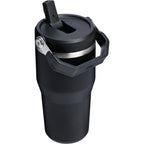 Stanley IceFlow Flip Straw Tumbler, 20 oz - Black - Right Angle
