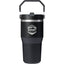 Stanley IceFlow Flip Straw Tumbler, 20 oz Full Color - Black - Front