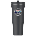 Stanley IceFlow Flip Straw Tumbler, 30 oz - Black - Front