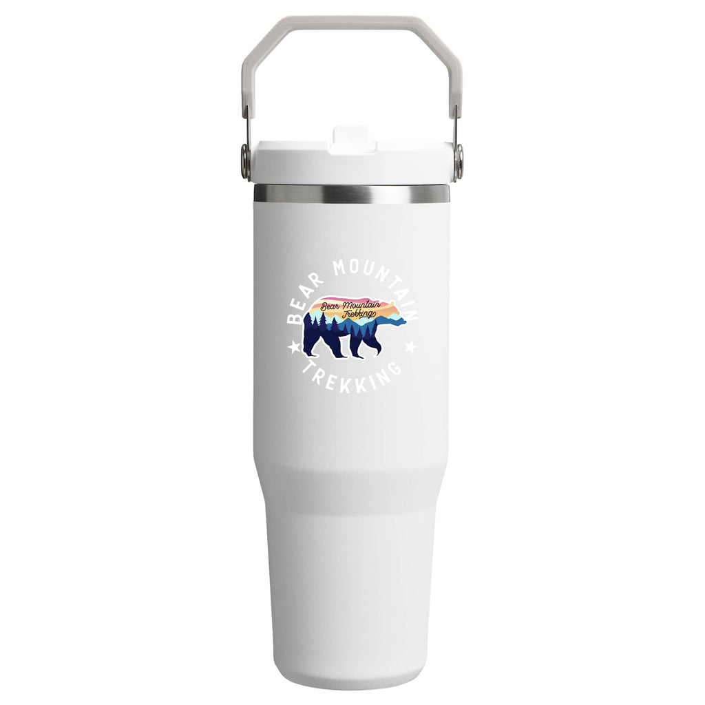 Stanley IceFlow Flip Straw Tumbler, 30 oz - Frost - Front