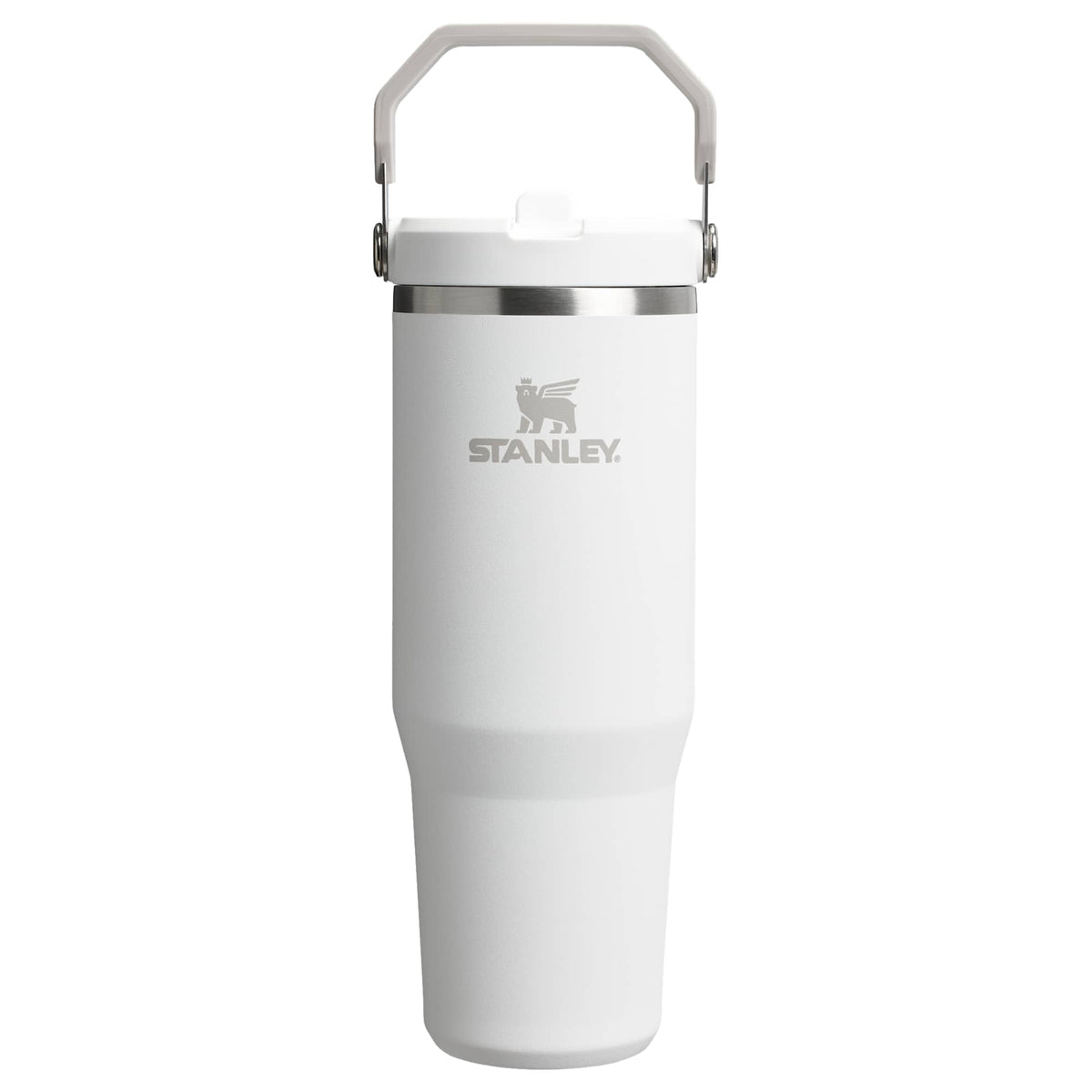Stanley IceFlow Flip Straw Tumbler, 30 oz Laser Engraving - Frost - Back