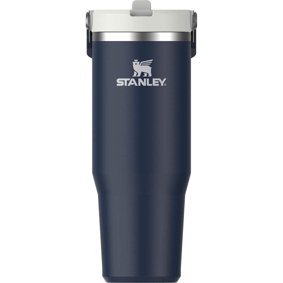 Stanley IceFlow Flip Straw Tumbler, 30 oz Laser Engraving - Navy - Photo 2