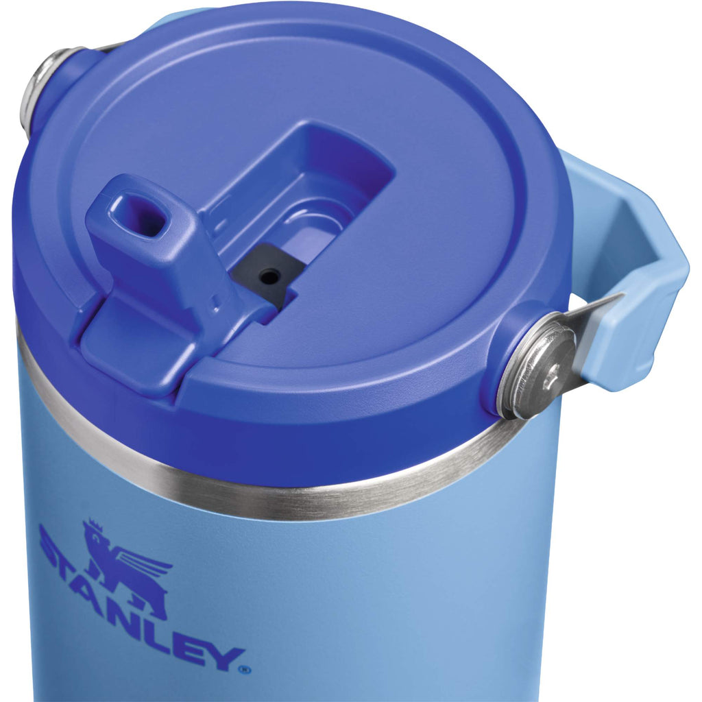Stanley IceFlow Flip Straw Tumbler, 30 oz Laser Engraving - Sky Blue - Top