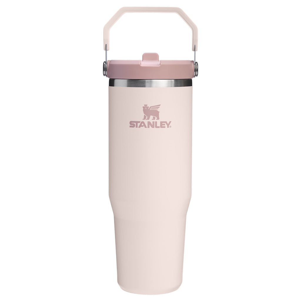Stanley IceFlow Flip Straw Tumbler, 30 oz - Rose Quartz - Back