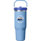Stanley IceFlow Flip Straw Tumbler, 30 oz - Sky Blue - Front
