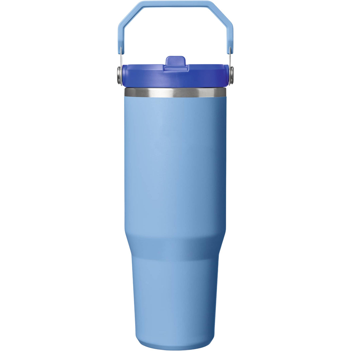 Stanley IceFlow Flip Straw Tumbler, 30 oz - Sky Blue - Front