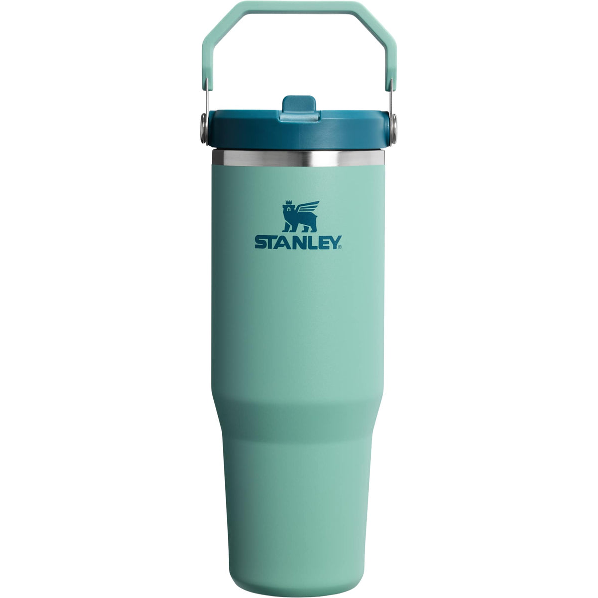 Stanley IceFlow Flip Straw Tumbler, 30 oz - Spring Green - Back
