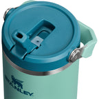 Stanley IceFlow Flip Straw Tumbler, 30 oz - Spring Green - Top
