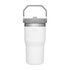 Stanley IceFlow Flip Straw Tumbler in Polar, 20 oz Full Color - Polar - Back 2