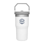 Stanley IceFlow Flip Straw Tumbler in Polar, 20 oz - Polar - Back