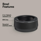 Stanley Insulated Pet Bowl with Lid, 24 oz - Black - Photo 6
