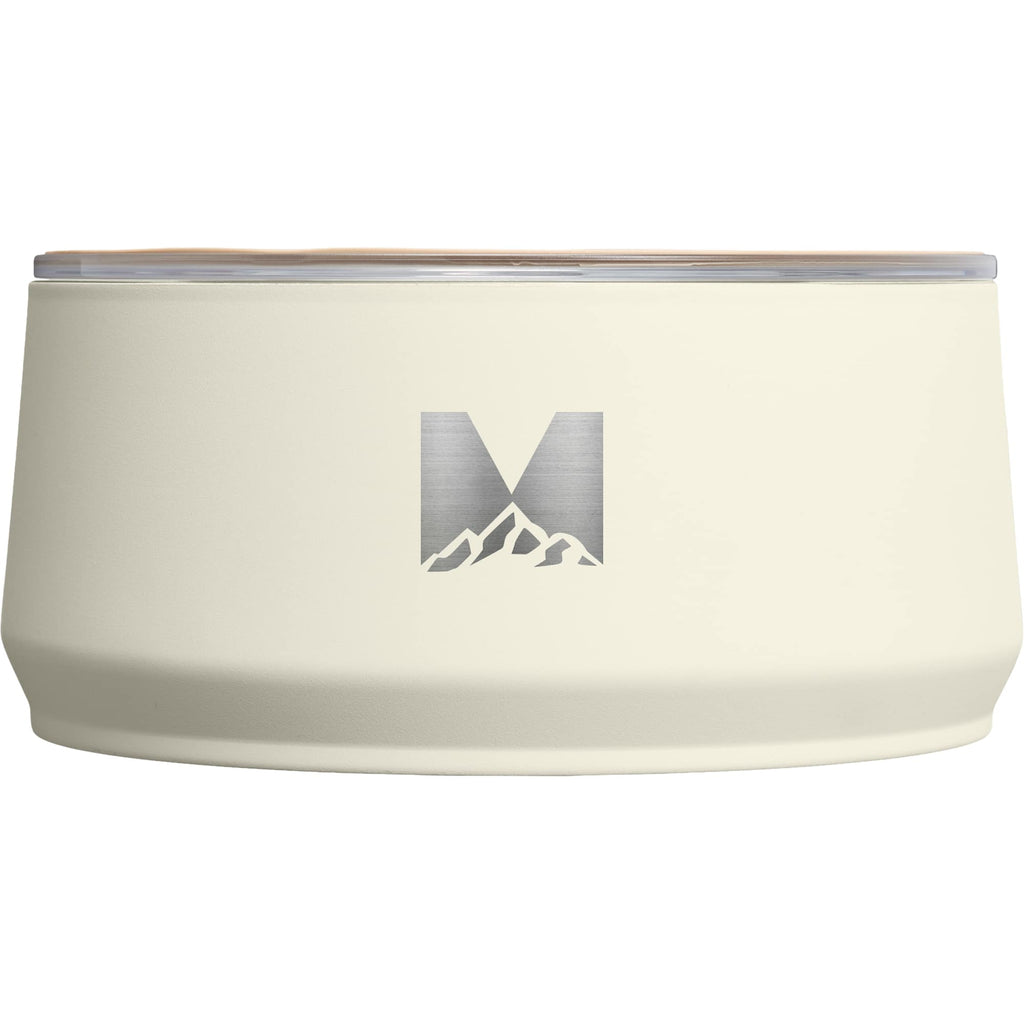 Stanley Insulated Pet Bowl with Lid, 24 oz - Cream - Front