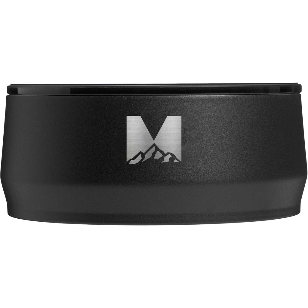 Stanley Insulated Pet Bowl with Lid, 24 oz Laser Engraving - Black - Front