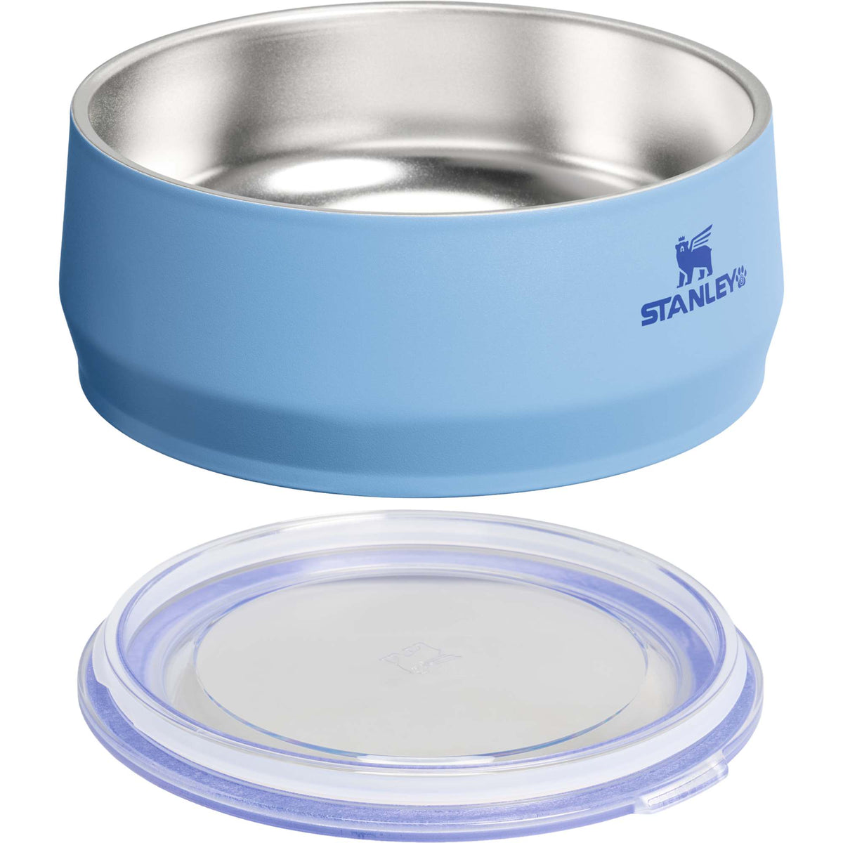 Stanley Insulated Pet Bowl with Lid, 24 oz Laser Engraving - Sky Blue - Photo 3
