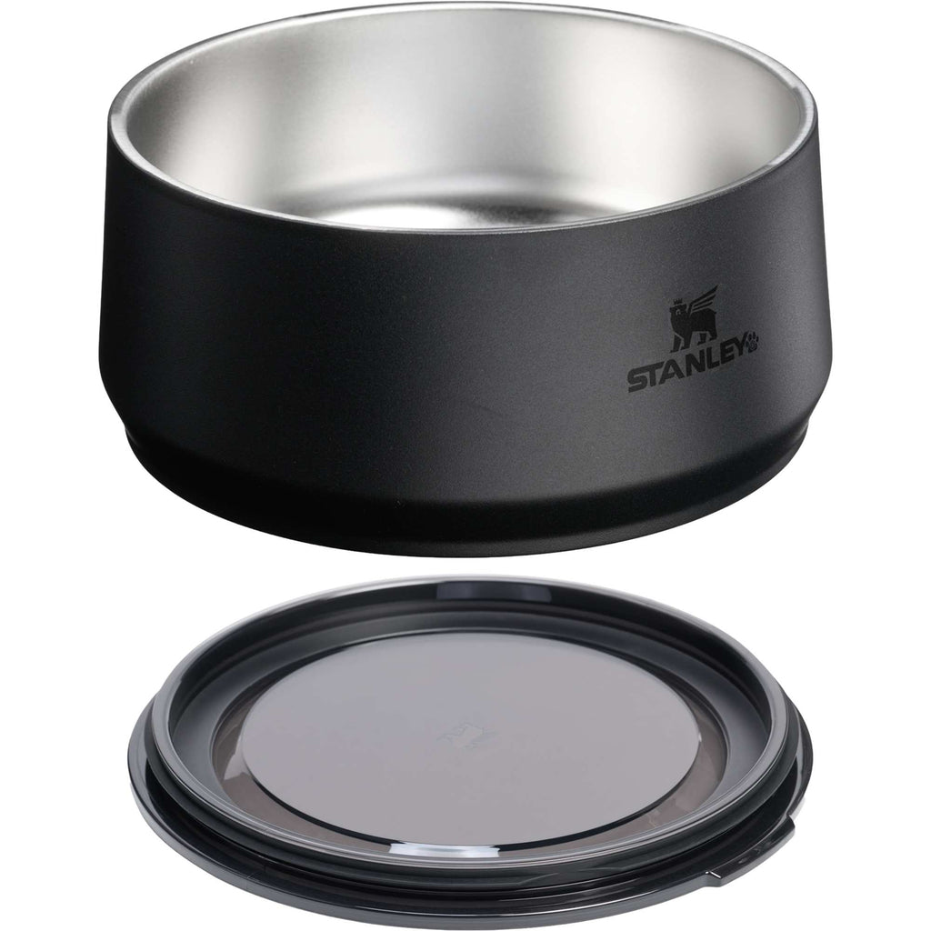 Stanley Insulated Pet Bowl with Lid, 48 oz Laser Engraving - Black - Photo 2