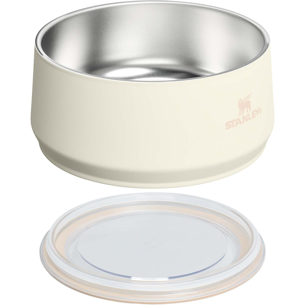 Stanley Insulated Pet Bowl with Lid, 48 oz Laser Engraving - Cream - Photo 6