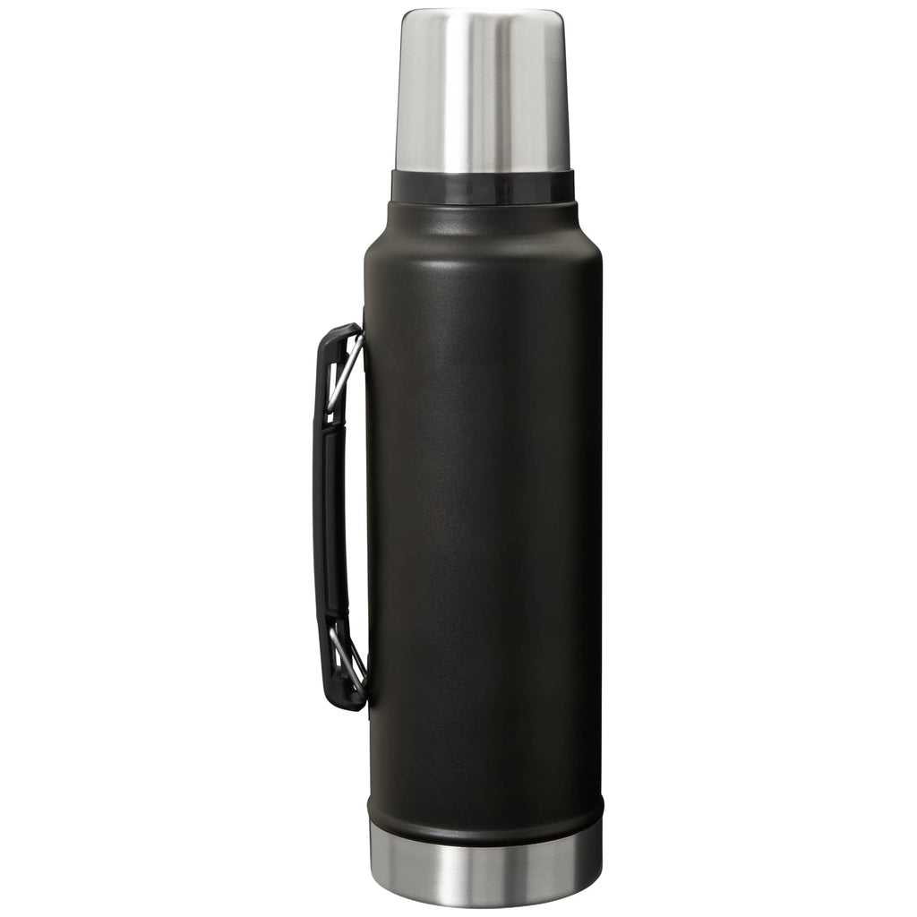Stanley Legendary Classic Vacuum Bottle with Cup Lid, 48 oz - Black - Back 2