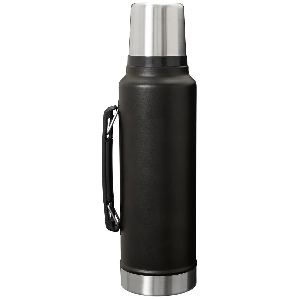 Stanley Legendary Classic Vacuum Bottle with Cup Lid, 48 oz - Black - Back 2