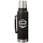 Stanley Legendary Classic Vacuum Bottle with Cup Lid, 48 oz - Black - Back