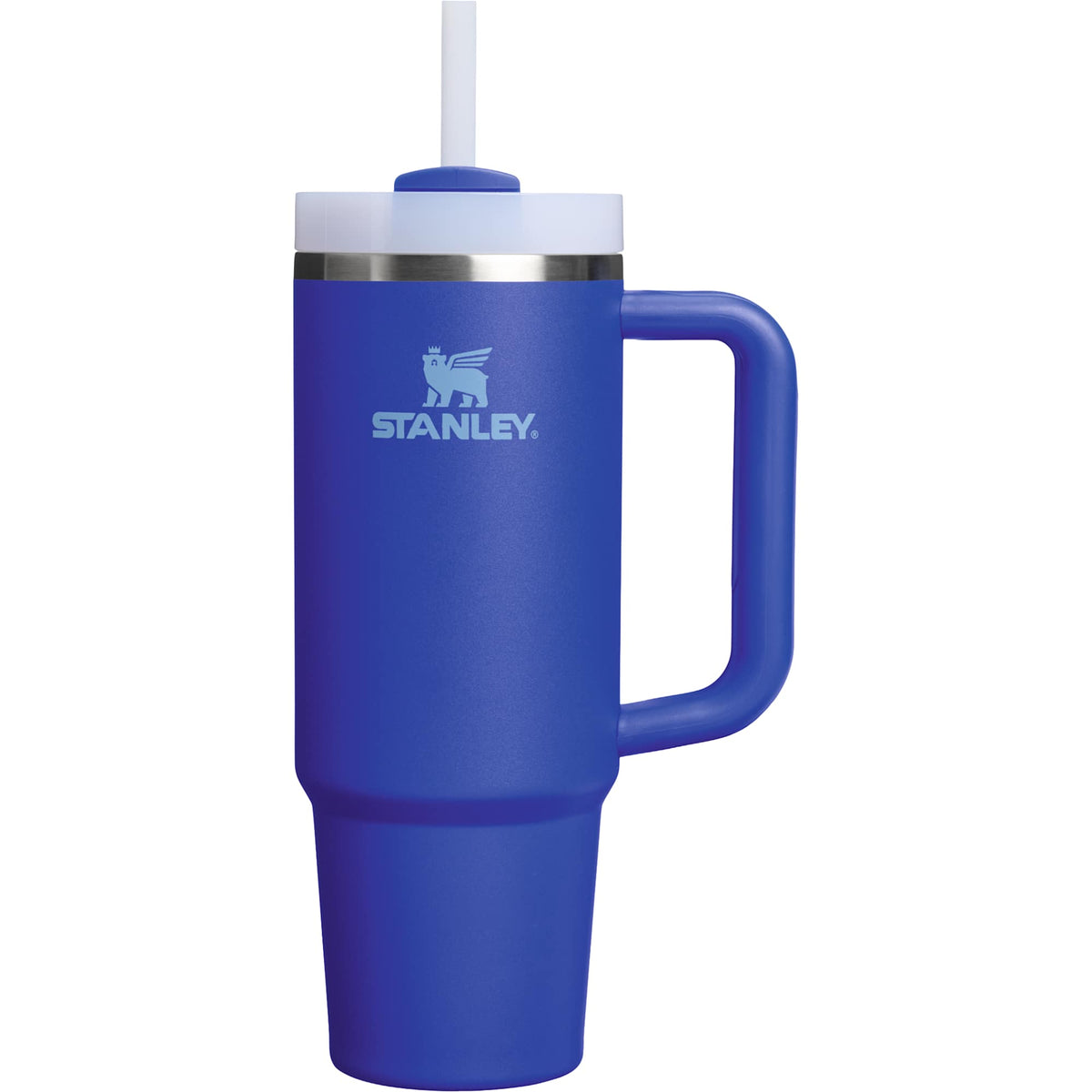Stanley Quencher H2.0 FlowState Tumbler, 30 oz Laser Engraving - Cobalt - Back