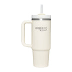 Stanley Quencher H2.0 FlowState Tumbler, 30 oz Laser Engraving - Cream - Back