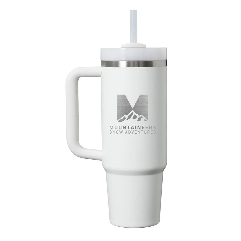 Stanley Quencher H2.0 FlowState Tumbler, 30 oz Laser Engraving - Frost - Front