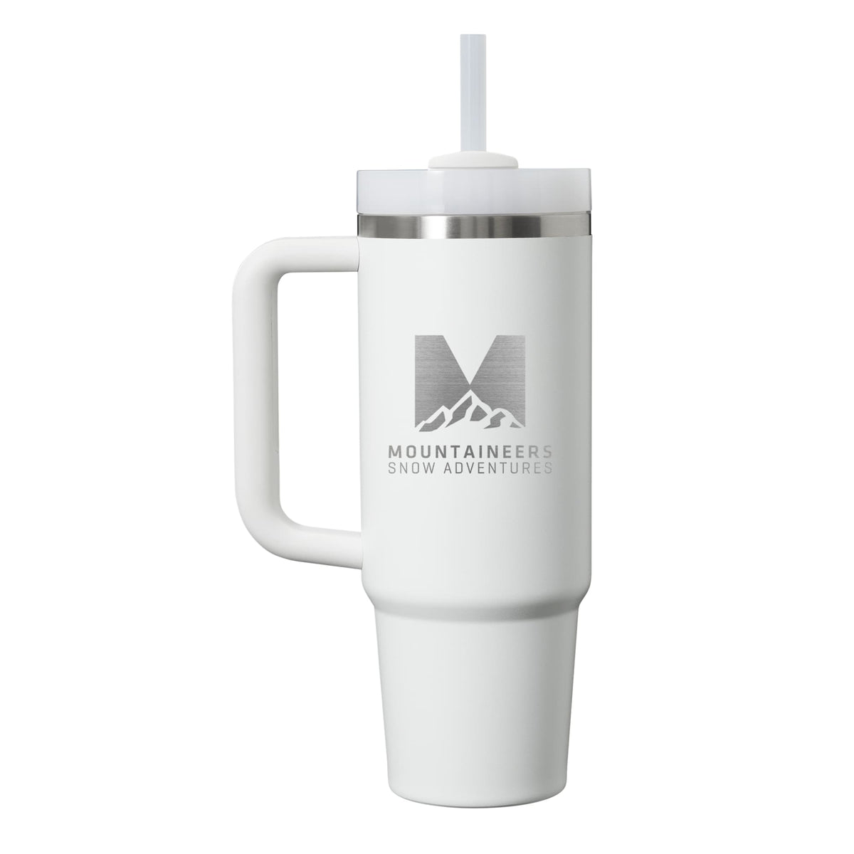 Stanley Quencher H2.0 FlowState Tumbler, 30 oz Laser Engraving - Frost - Front