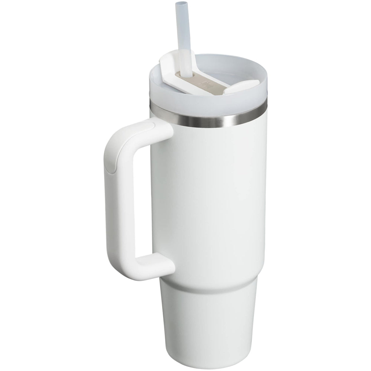 Stanley Quencher H2.0 FlowState Tumbler, 30 oz Laser Engraving - Frost - Right Angle