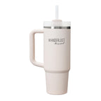 Stanley Quencher H2.0 FlowState Tumbler, 30 oz Laser Engraving - Rose Quartz - Front