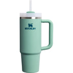 Stanley Quencher H2.0 FlowState Tumbler, 30 oz Laser Engraving - Spring Green - Back