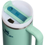 Stanley Quencher H2.0 FlowState Tumbler, 30 oz Laser Engraving - Spring Green - Top